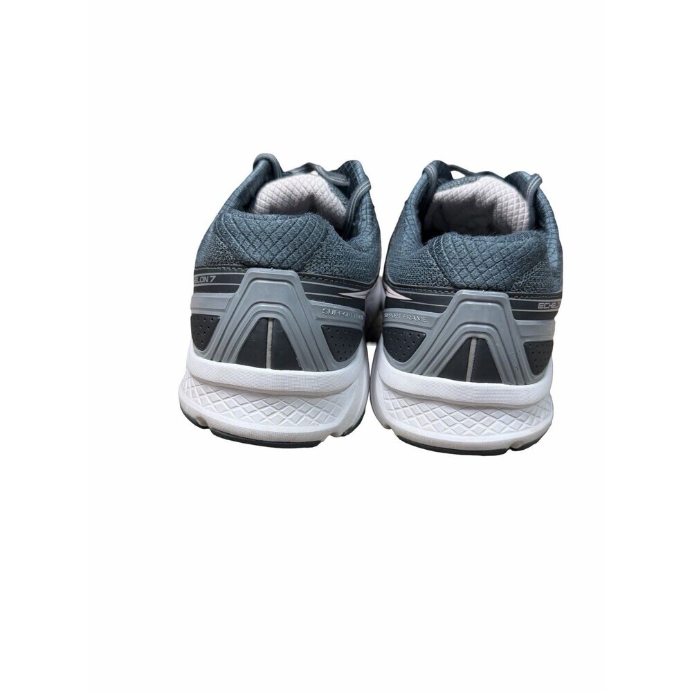 Saucony Echelon 7 Slate Gray Pink Running Shoes Womens Size 11.5 Wide Walking - Picture 5 of 12